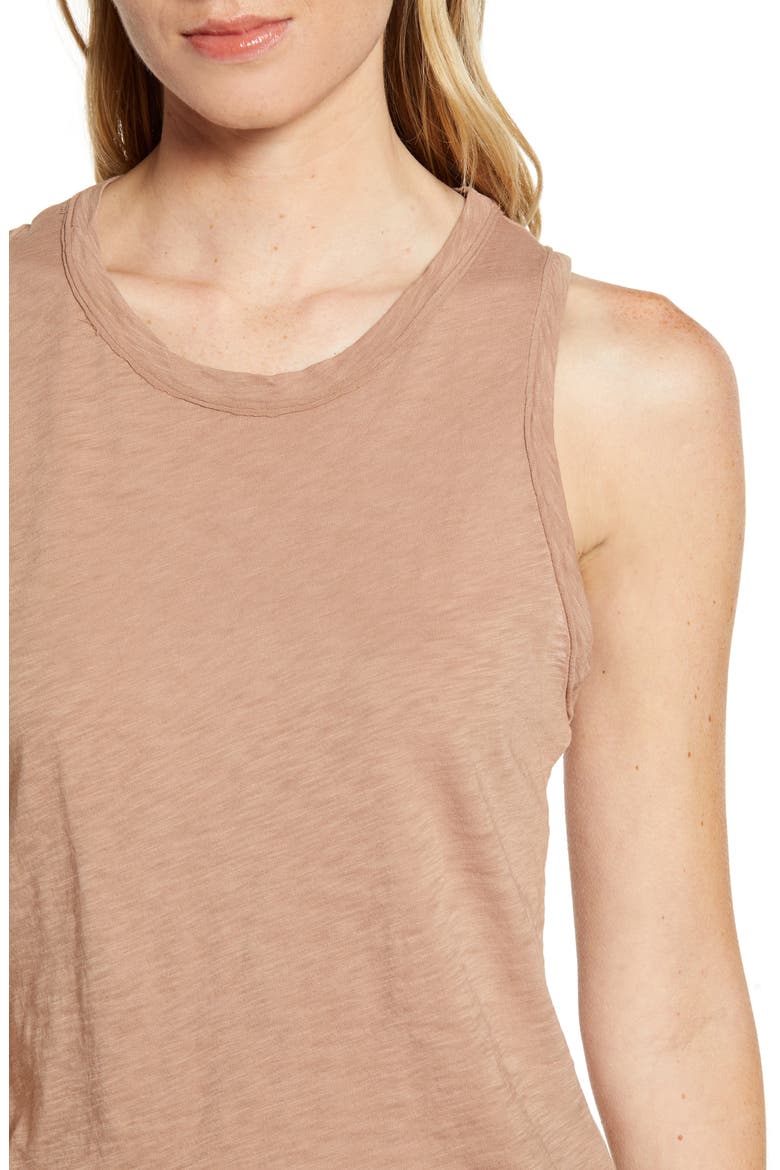 Racerback Tank, Alternate, color, COCOA