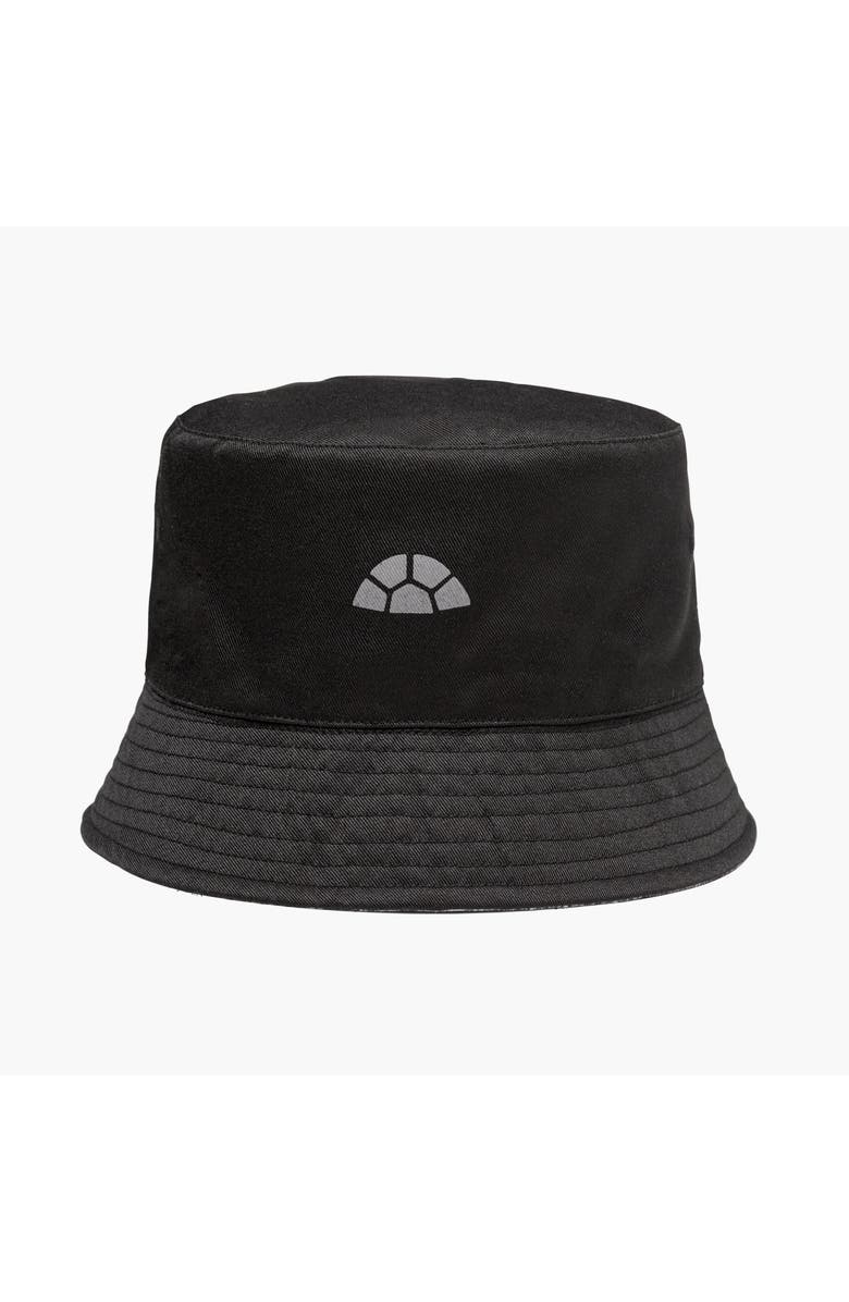 Turtle Fur Drifter Reversible Bucket Hat, Alternate, color, Carbon Copy
