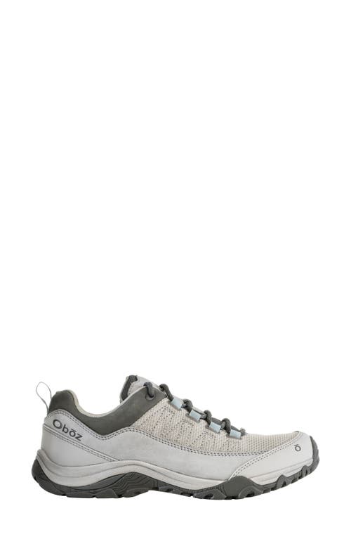 Oboz Ousel Waterproof Hiking Sneaker In Drizzle