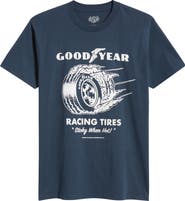 Brixton x Goodyear Cheater Slick Cotton Graphic T-Shirt