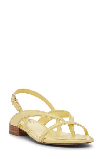 Vince Camuto Melly Slingback Sandal In Yellow