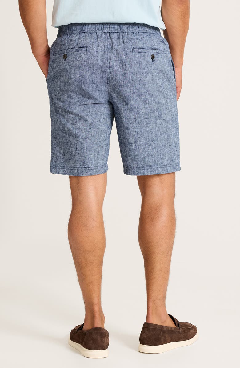 Tommy Bahama Riviera Short Linen Blend Shorts, Alternate, color, Ocean Deep