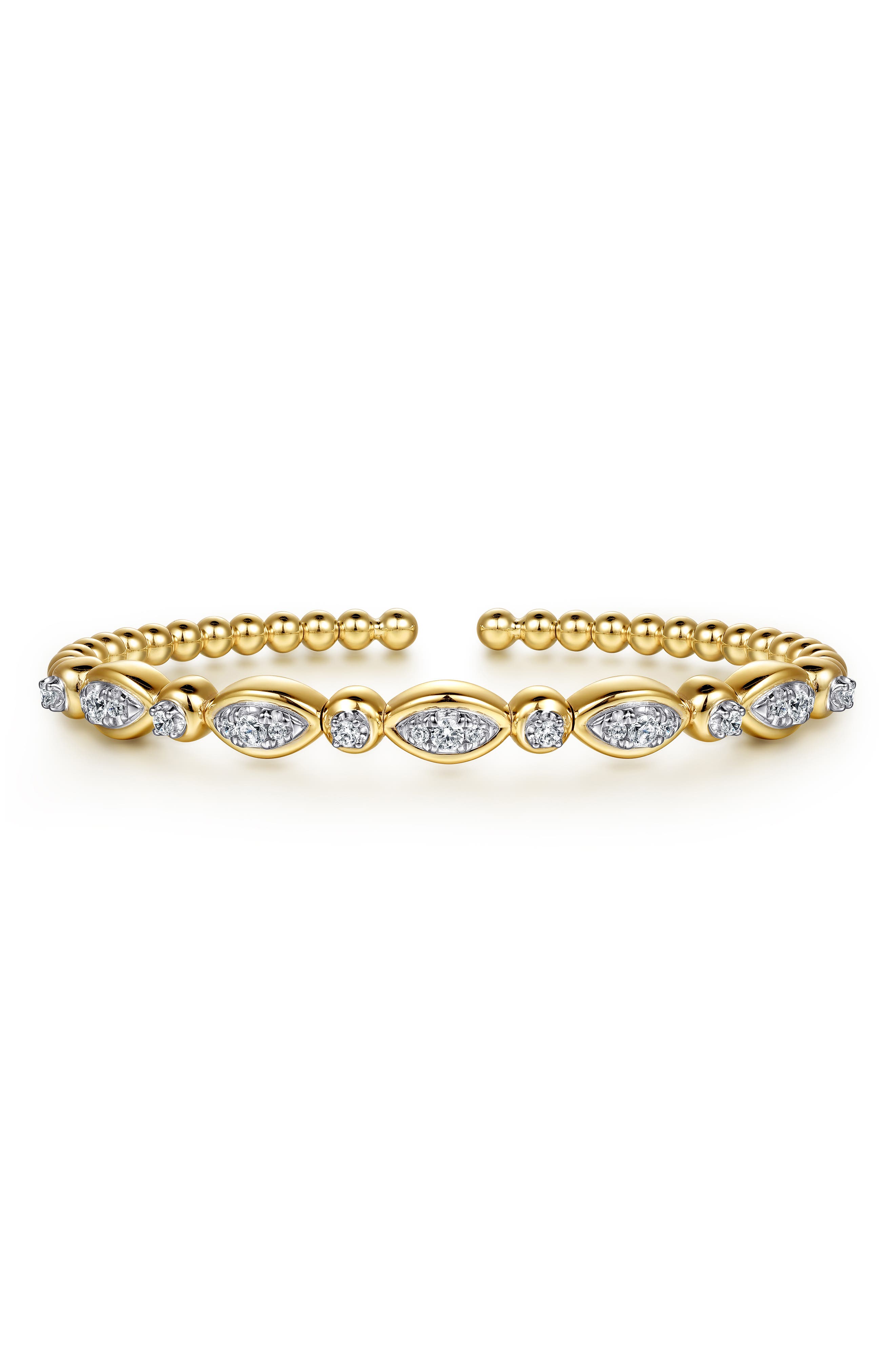 selected 14K YELLOW/ WHITE GOLD