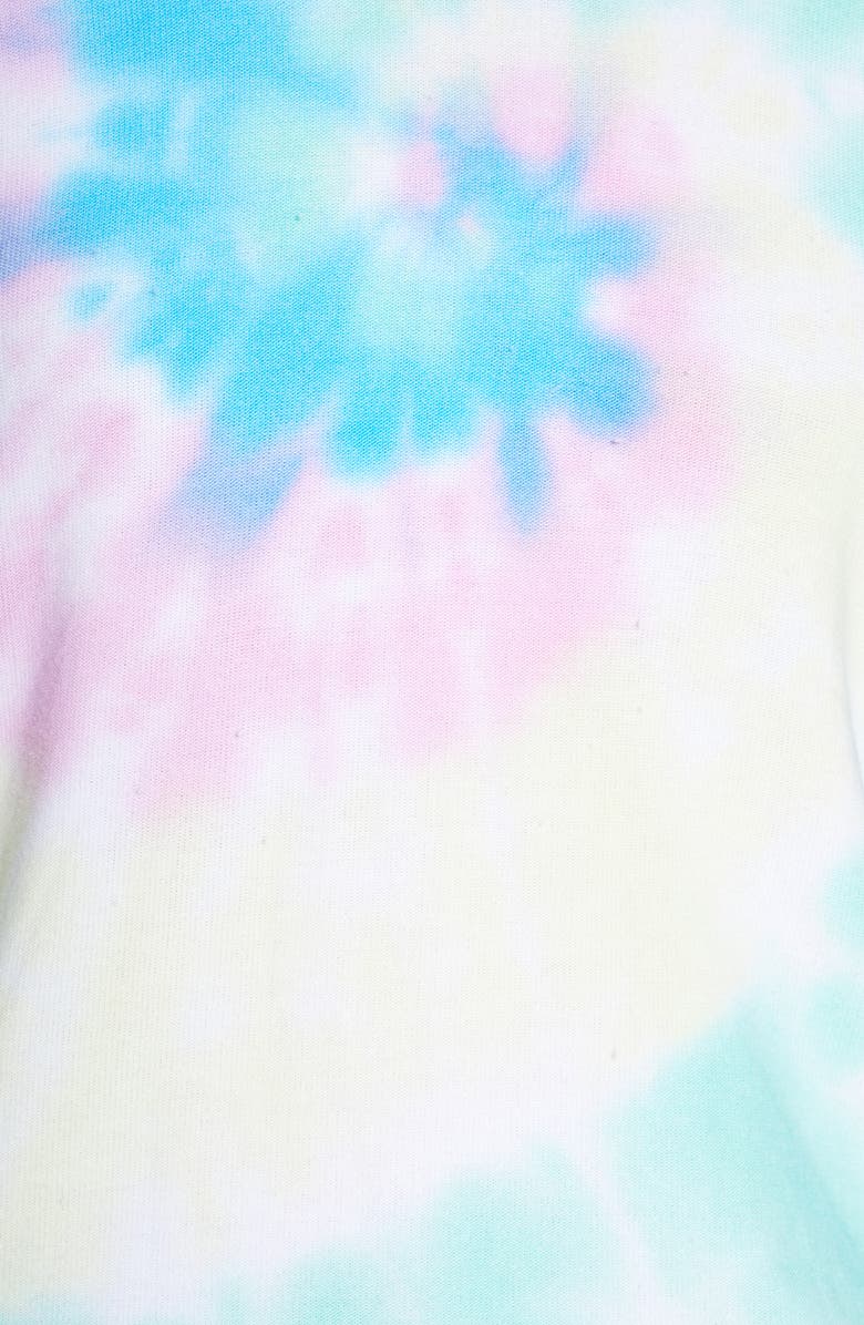 Chaser Tie Die Raglan Sleeve Hoodie, Alternate, color, 