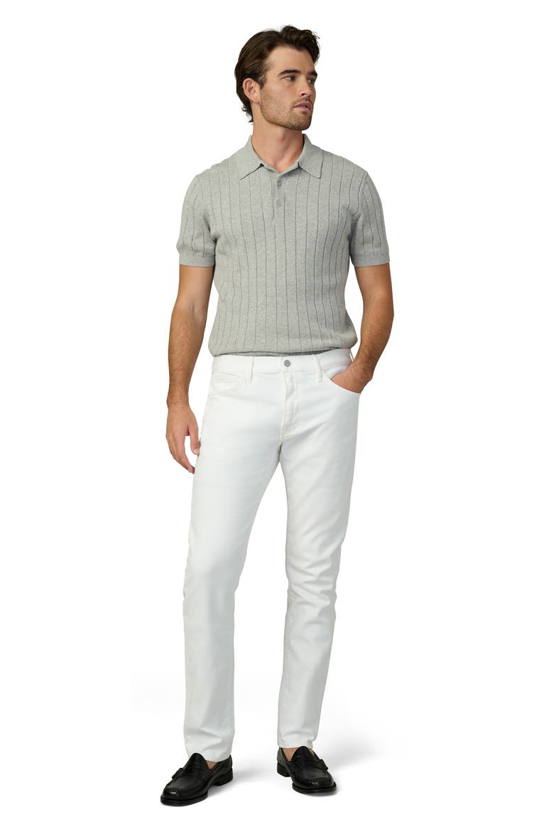 The Asher Slim Fit Jeans, Alternate, color, CLEAN WHITE