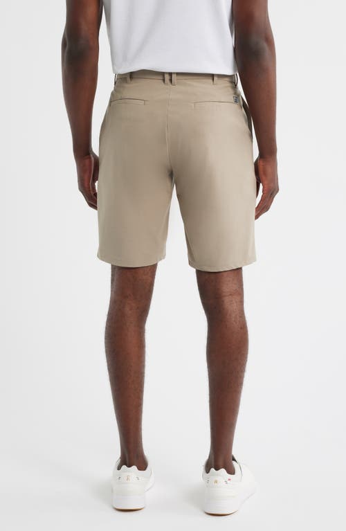 Johnnie-o Mulligan Performance Chino Shorts In Nude