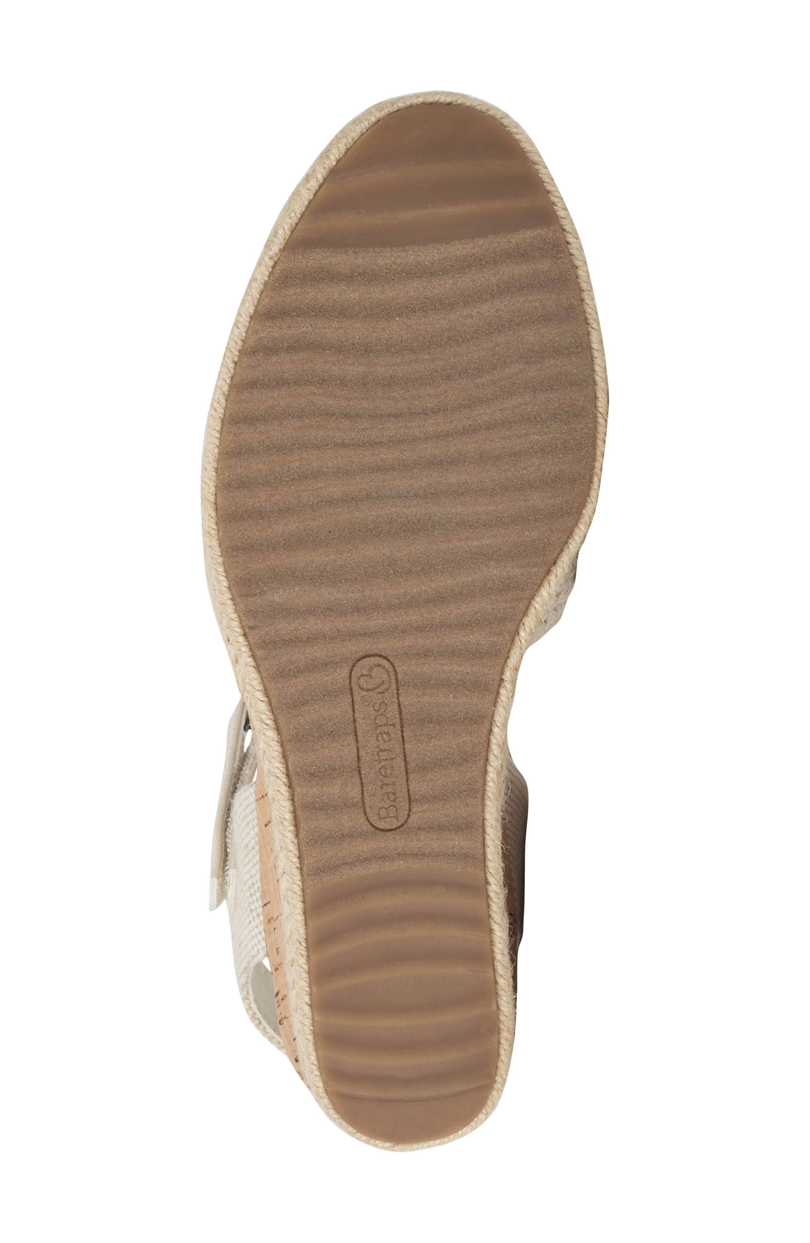 BARETRAPS Ocean Espadrille Wedge Sandal, Alternate, color, Natural