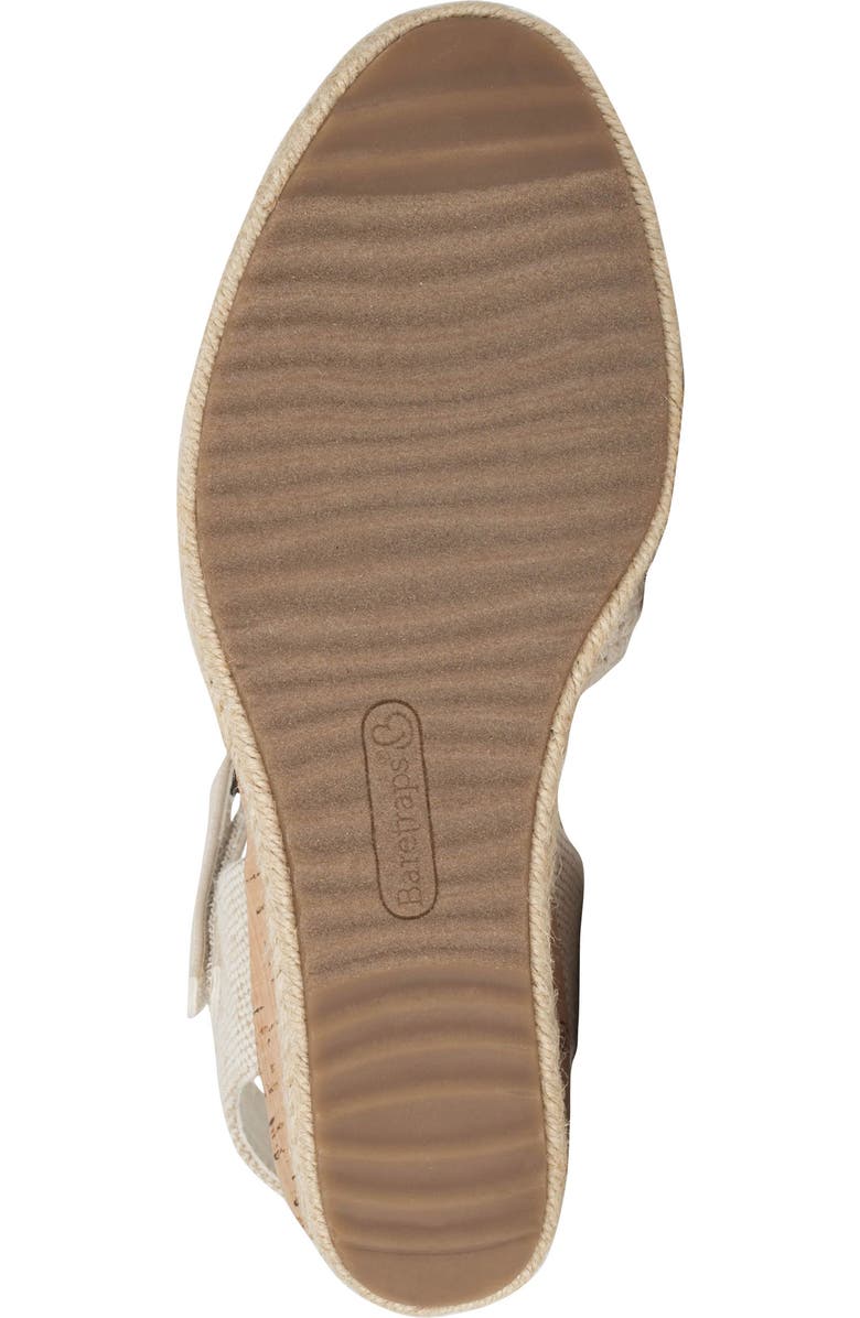 BARETRAPS Ocean Espadrille Wedge Sandal, Alternate, color, Natural