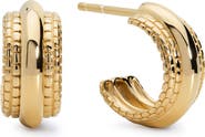 Monica Vinader Heirloom Bold Huggie Earrings