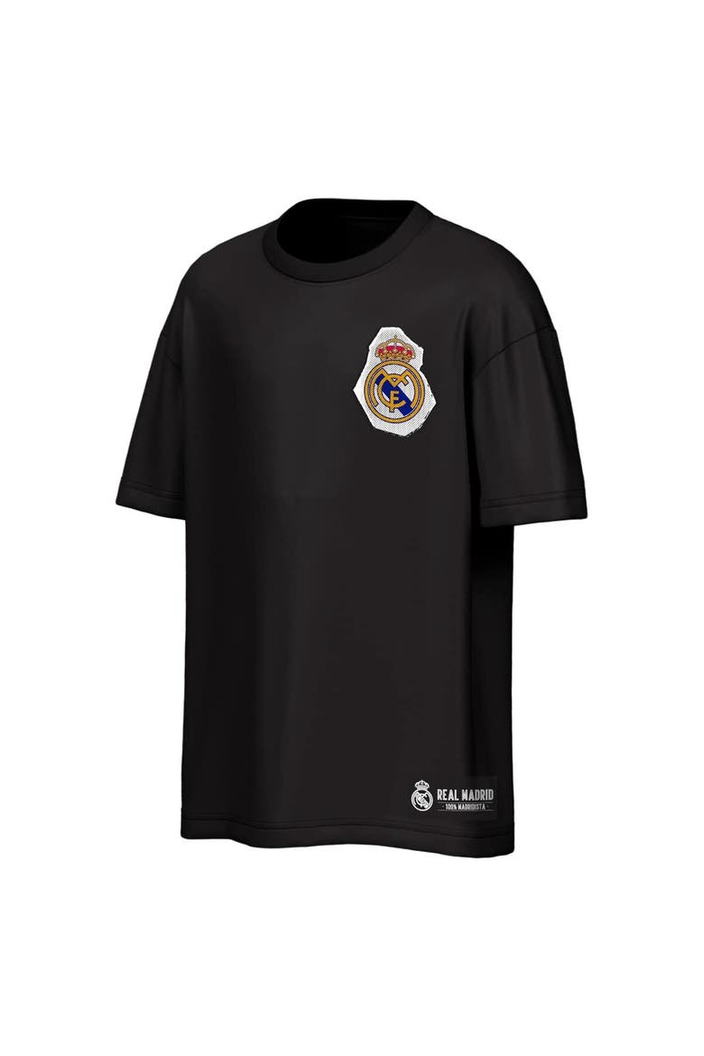 Men's Outerstuff  Black Real Madrid Oversized Ransom T-Shirt, Alternate, color, Black