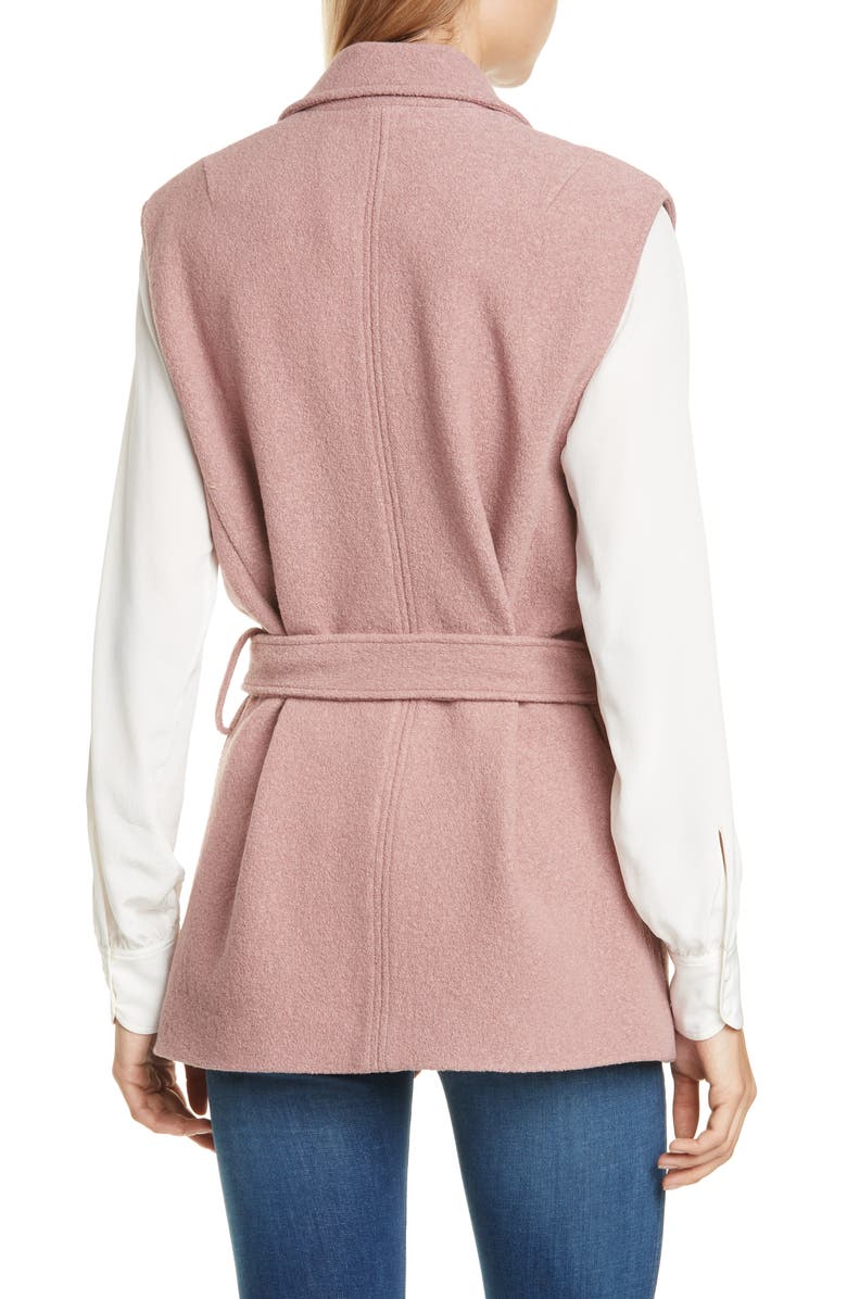 rag & bone Pearson Wool Bouclé Vest, Alternate, color, 