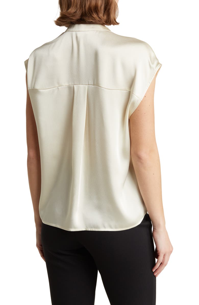 Vince Satin Shell Tank, Alternate, color, Pale Ivory