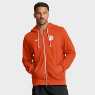 Nike Men's Nike Orange Clemson Tigers 2025 Sideline Standard Issue Dri-FIT Full-Zip Hoodie
