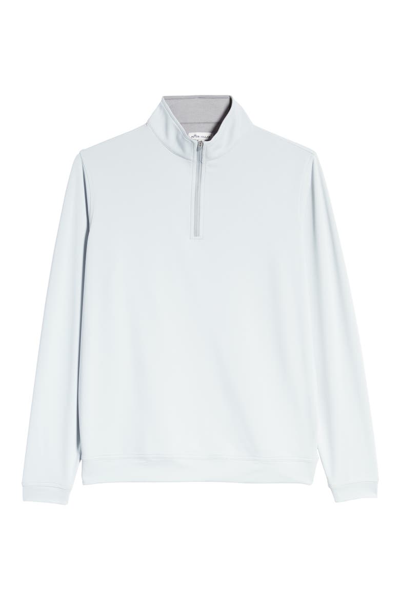 Perth Performance Quarter Zip Sweatshirt, Alternate, color, BRITISH GREY