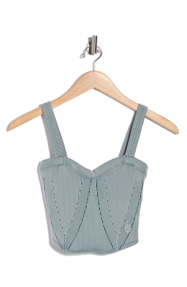Free People FP Movement Perfectly Plated Camisole, Alternate, color, Evergreen Combo