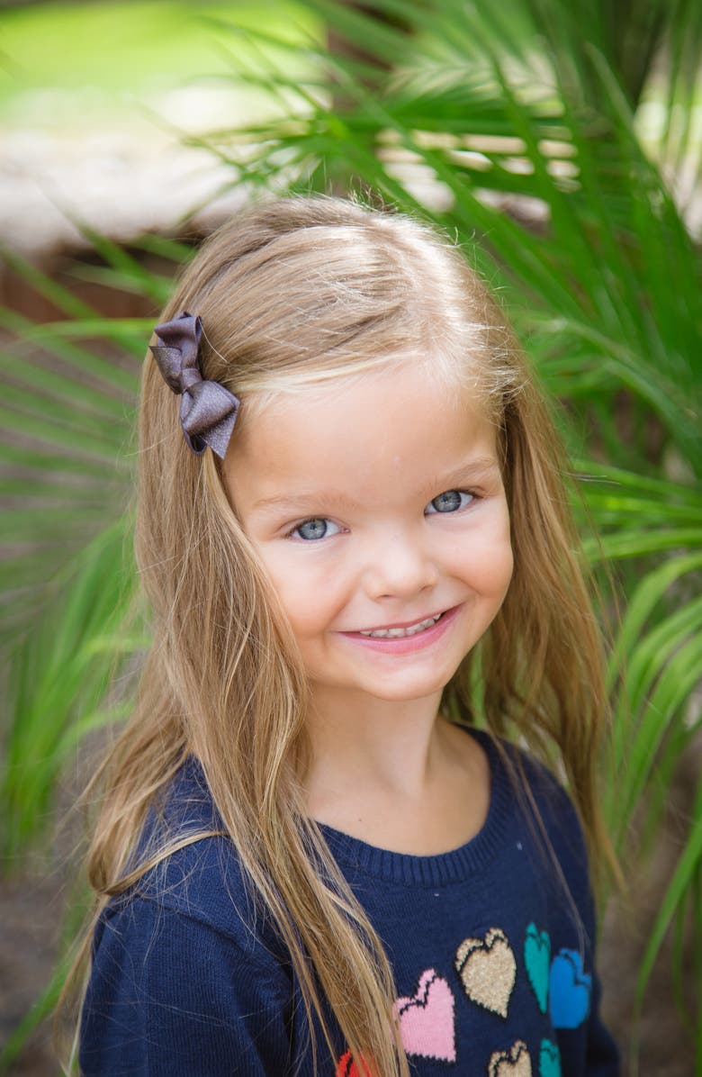 PLH Bows 4-Pack Sparkle Hair Clips, Alternate, color,