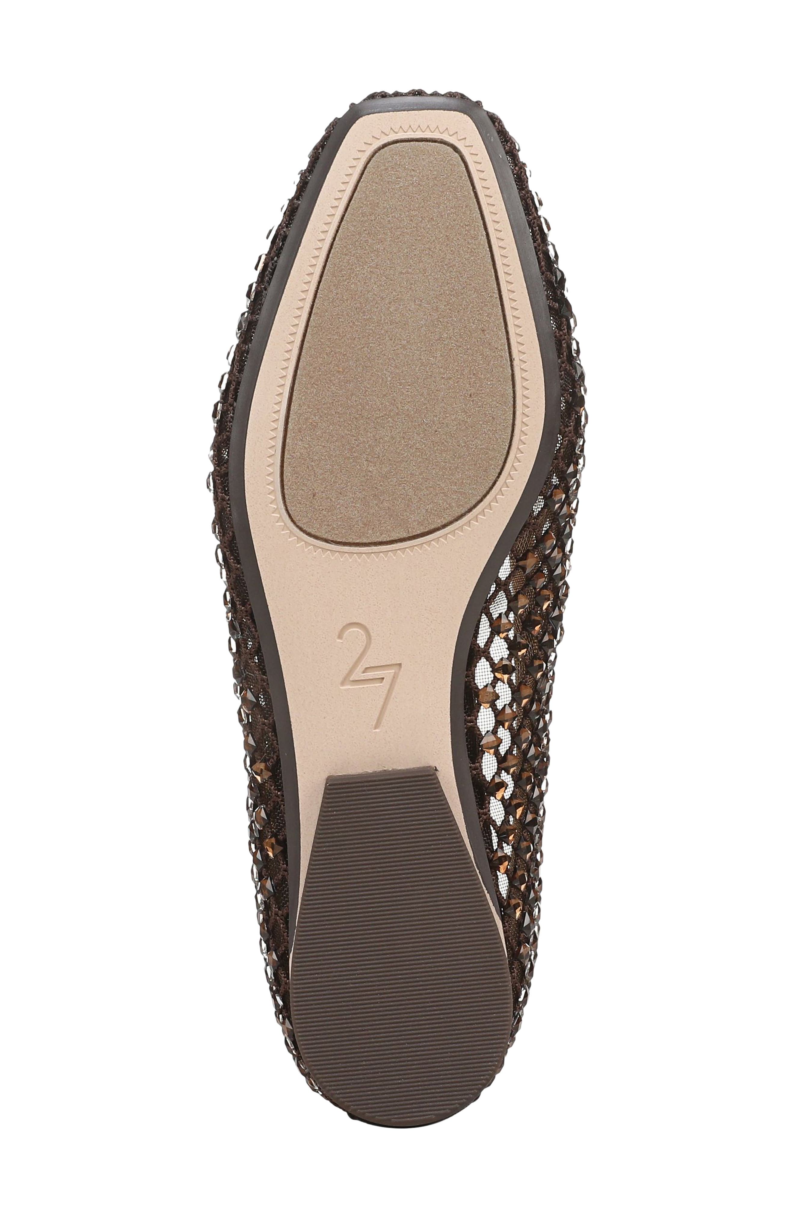 Carla Ballet Flat, Alternate, color, CHOCOLATE MESH