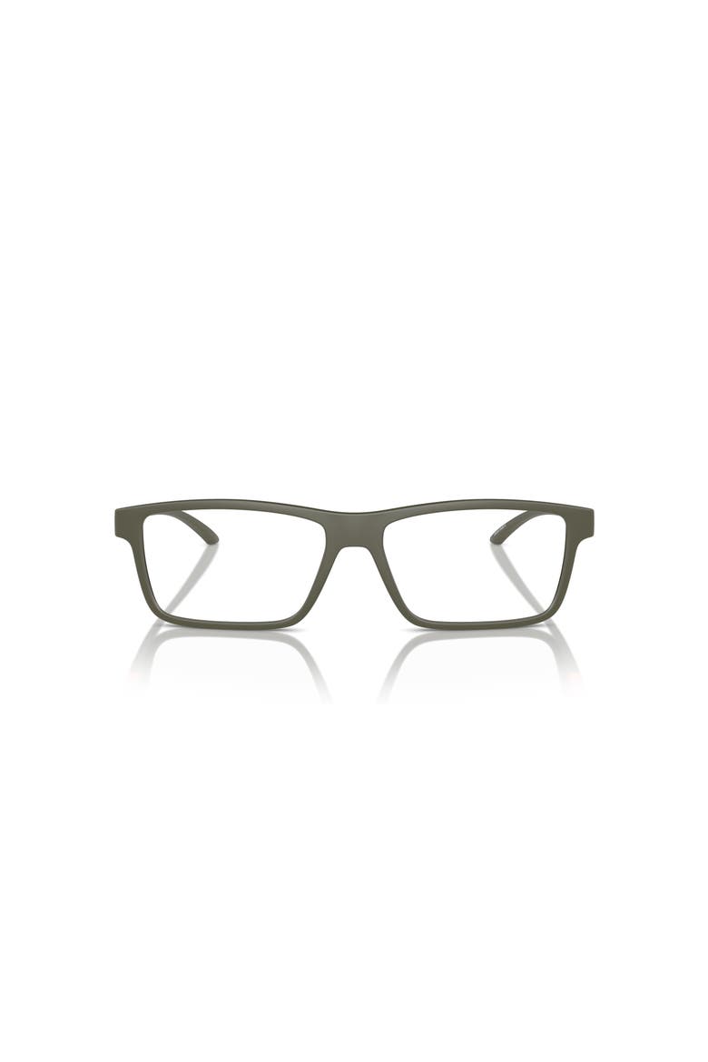 56mm Rectangle optical glasses, Alternate, color, Green/ Red
