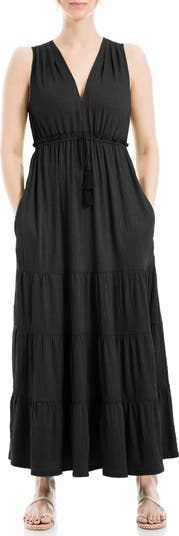 Tassel Tie Maxi Dress