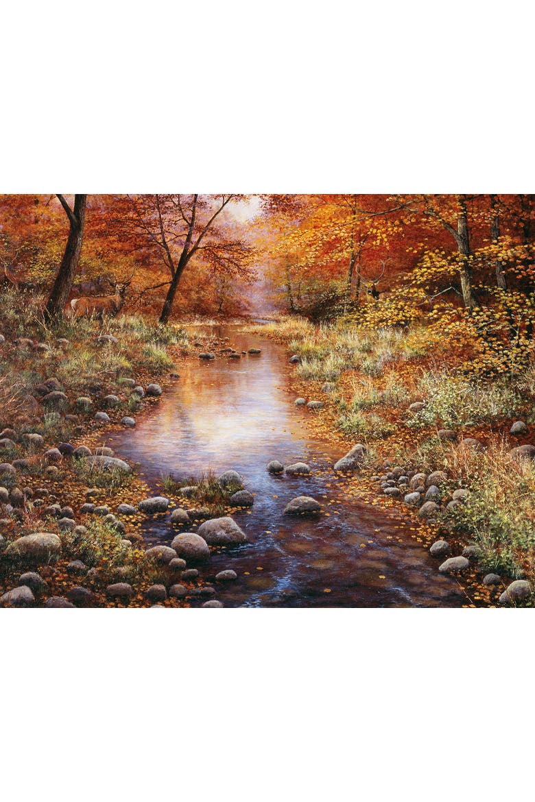 Golden Forest 1000 piece Jigsaw Puzzle for Adults Large Pieces, Alternate, color, Multicolor