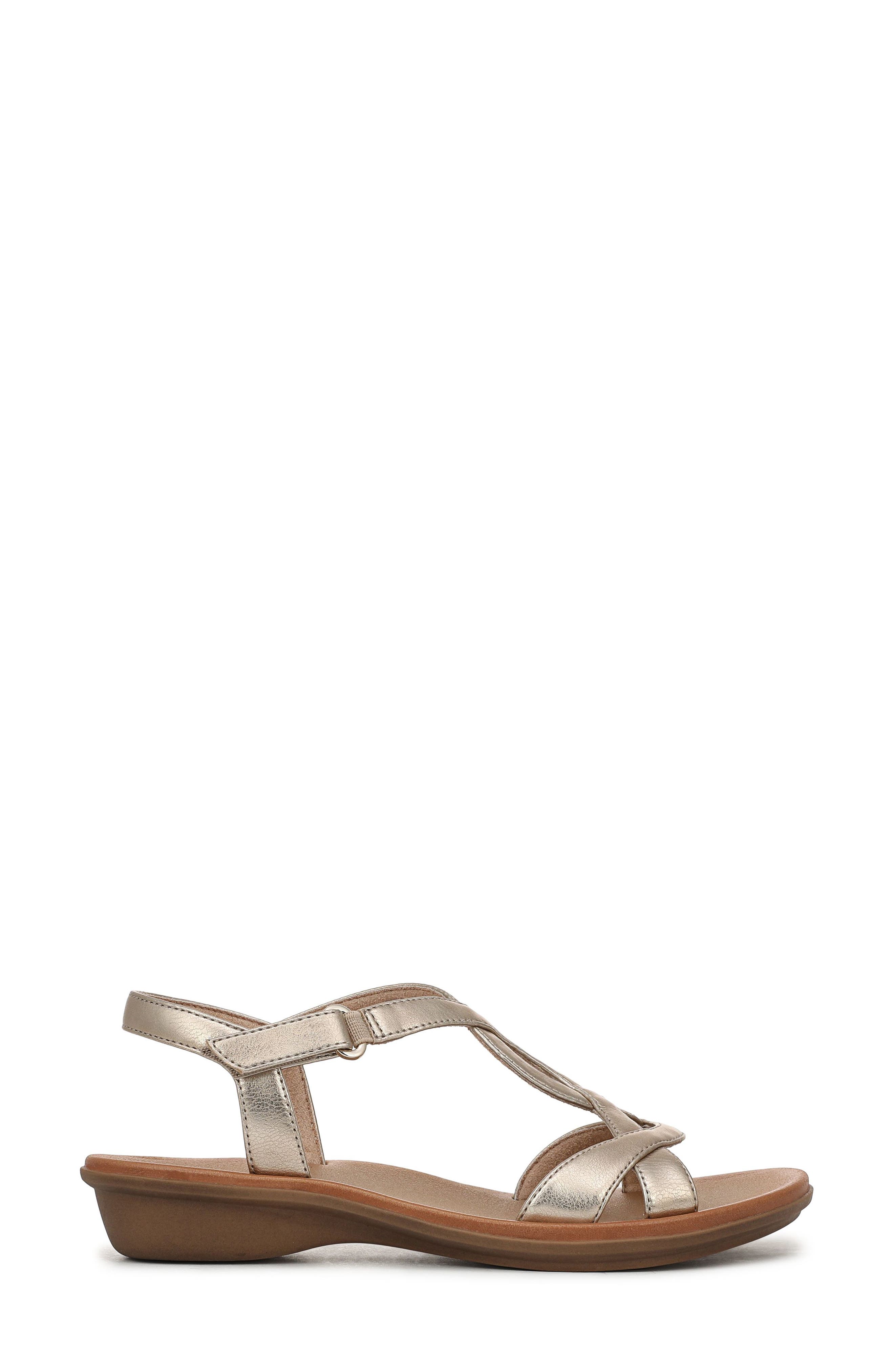 SOUL NATURALIZER Solo Sandal, Alternate, color, Gold Metallic Faux Leather
