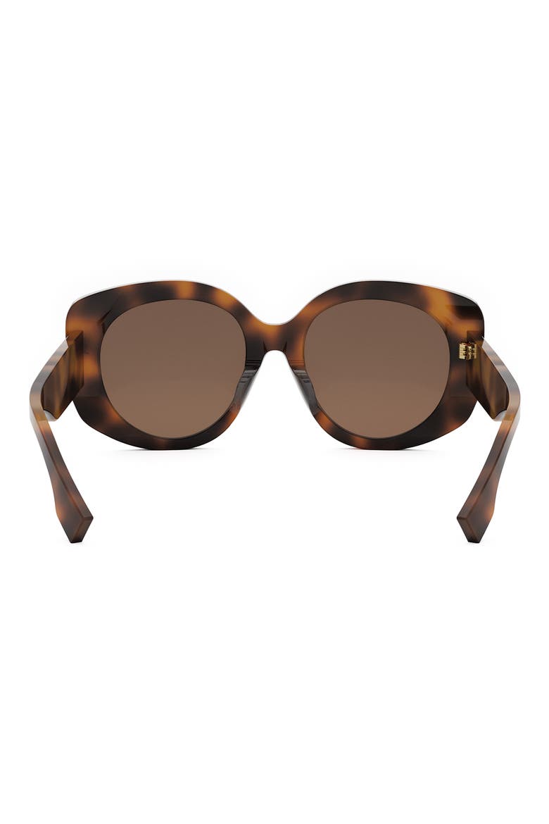 Fendi Roma 62mm Overize Round Sunglasses (Women) | Nordstrom