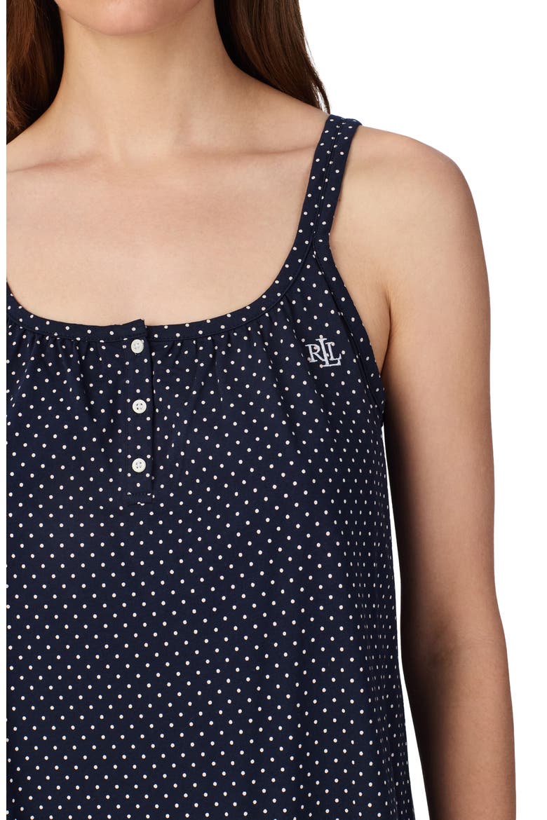 Double Strap Nightgown, Alternate, color, NAVDT
