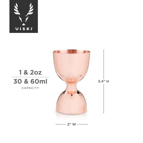 Viski Canterbury Jigger In Summit