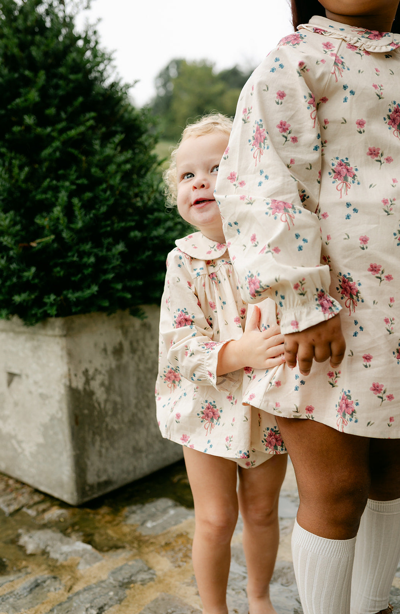 Little Paper Kids Harper Bloomer Set, Alternate, color, Floral Bouquet