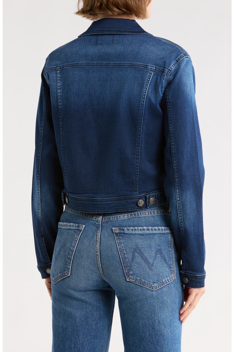 Vika Denim Jacket, Alternate, color, STREAM