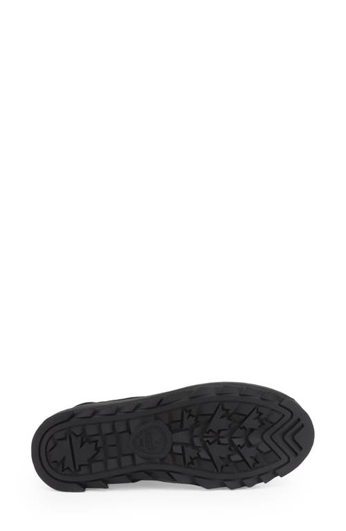 Pajar Gala Front Zip Waterproof Platform Ankle Bootie In Black