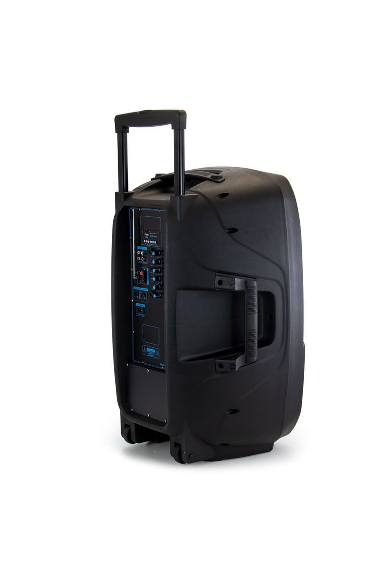 Befree Sound 15in Portable Bluetooth Speaker with Sound Volume Reactive Lights, Alternate, color, Black