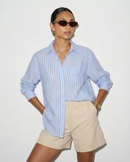 The Shirt by Rochelle Behrens The Washed Linen Shirt