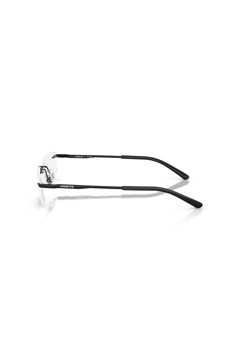 58mm Rectangle optical glasses, Alternate, color, Black