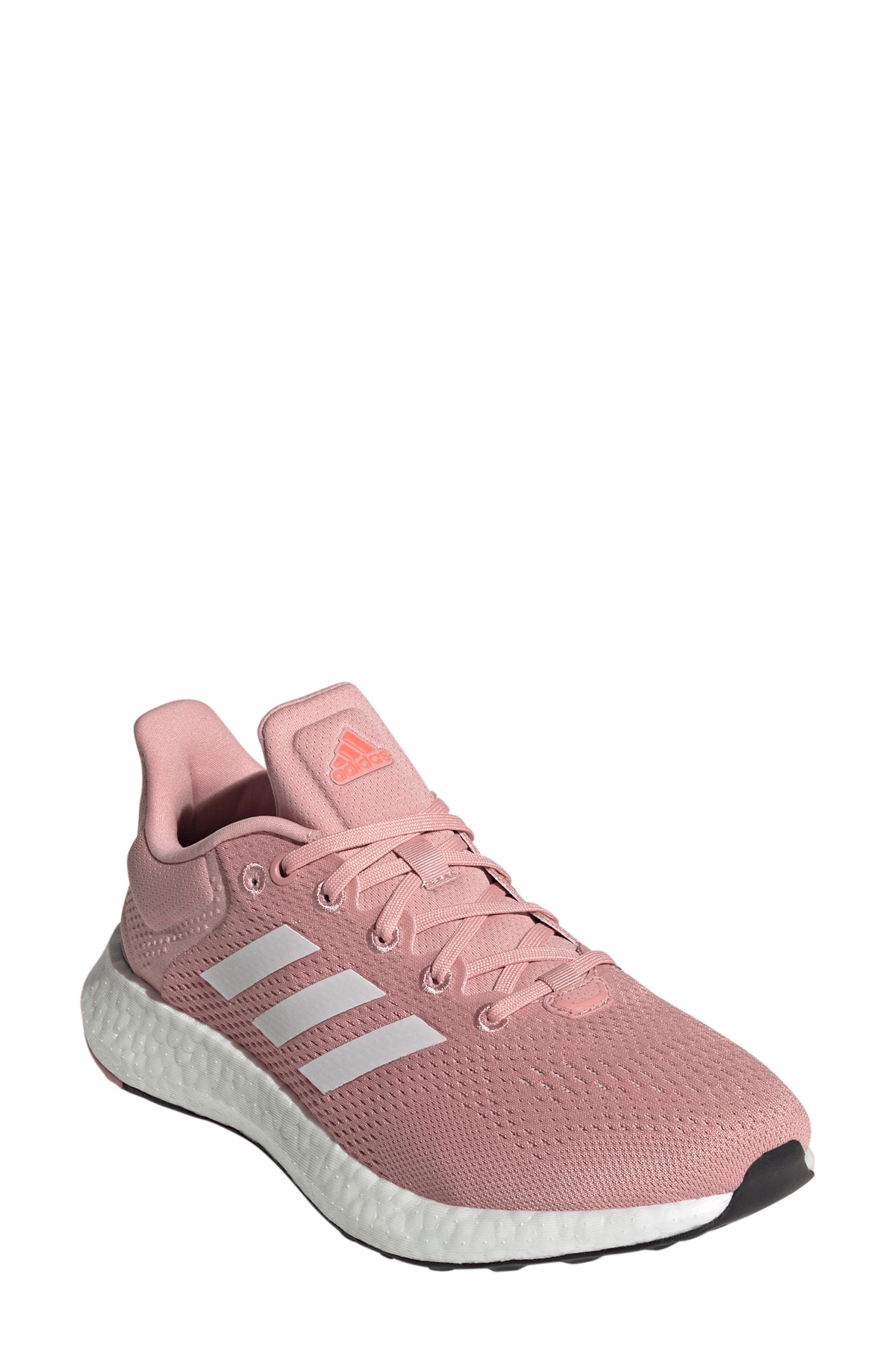 PureBoost 21 Primegreen Running Shoe, Main, color, WONDER MAUVE/ WHITE/MAUVE