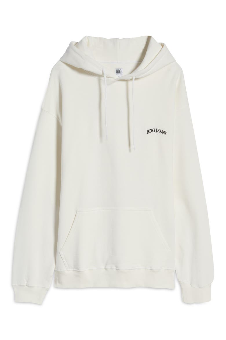 Longline Hoodie, Alternate, color, ECRU