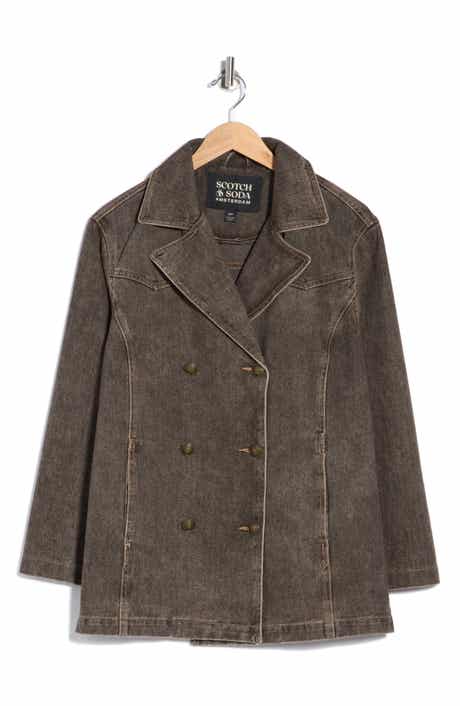 Sanne Denim Peacoat
