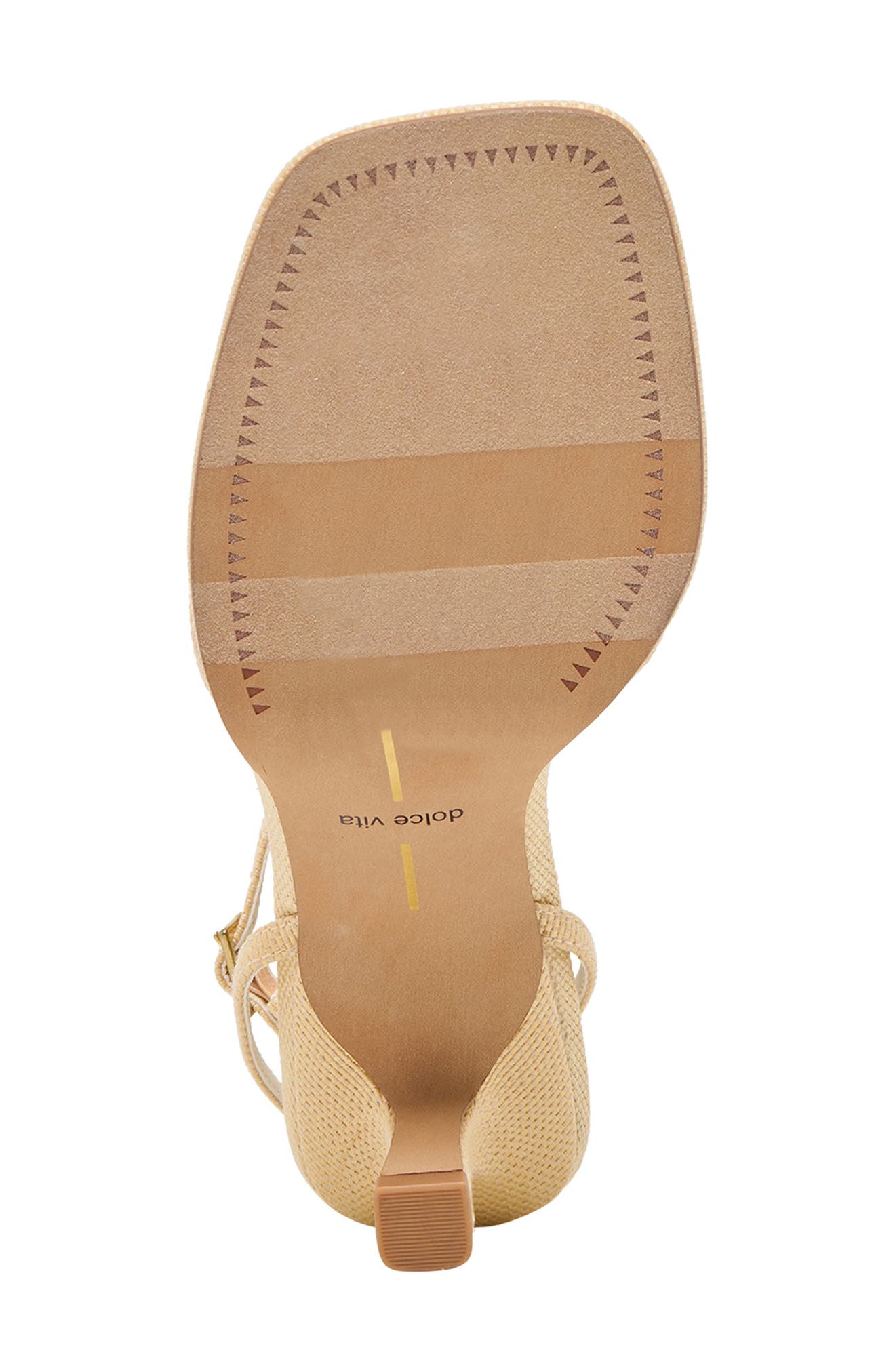 Dolce Vita Manji Ankle Strap Sandal, Alternate, color, Lt Natural Raffia