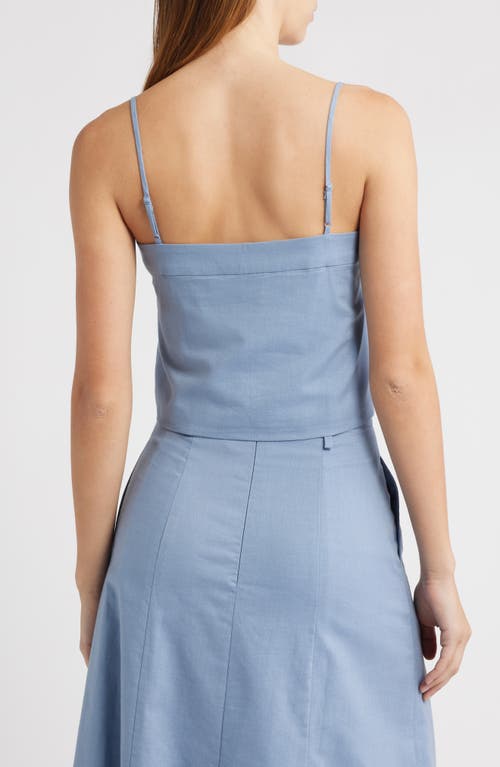 Wayf Cynthia Camisole In Blue