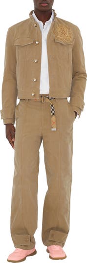 Burberry Cotton Trousers | Nordstrom