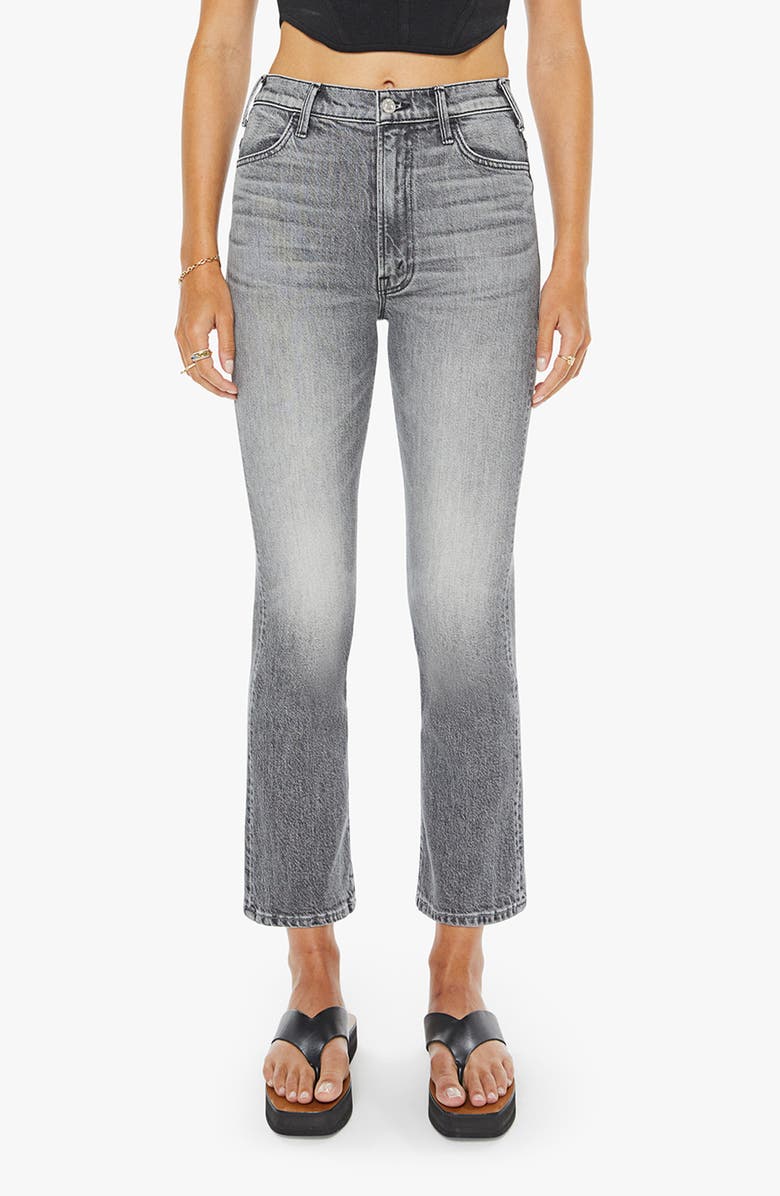 MOTHER The Hustler High Waist Ankle Bootcut Jeans, Main, color, Bait And Switch