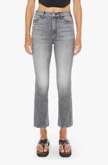 The Hustler High Waist Ankle Bootcut Jeans