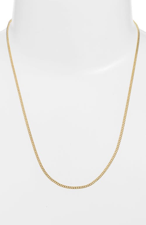 Nordstrom Cuban Chain Necklace In Gold