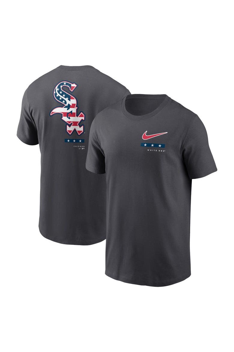 Men's Nike Anthracite Chicago White Sox Americana T-Shirt, Main, color, Anthracite