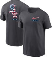 Nike Men's Nike Anthracite Chicago White Sox Americana T-Shirt