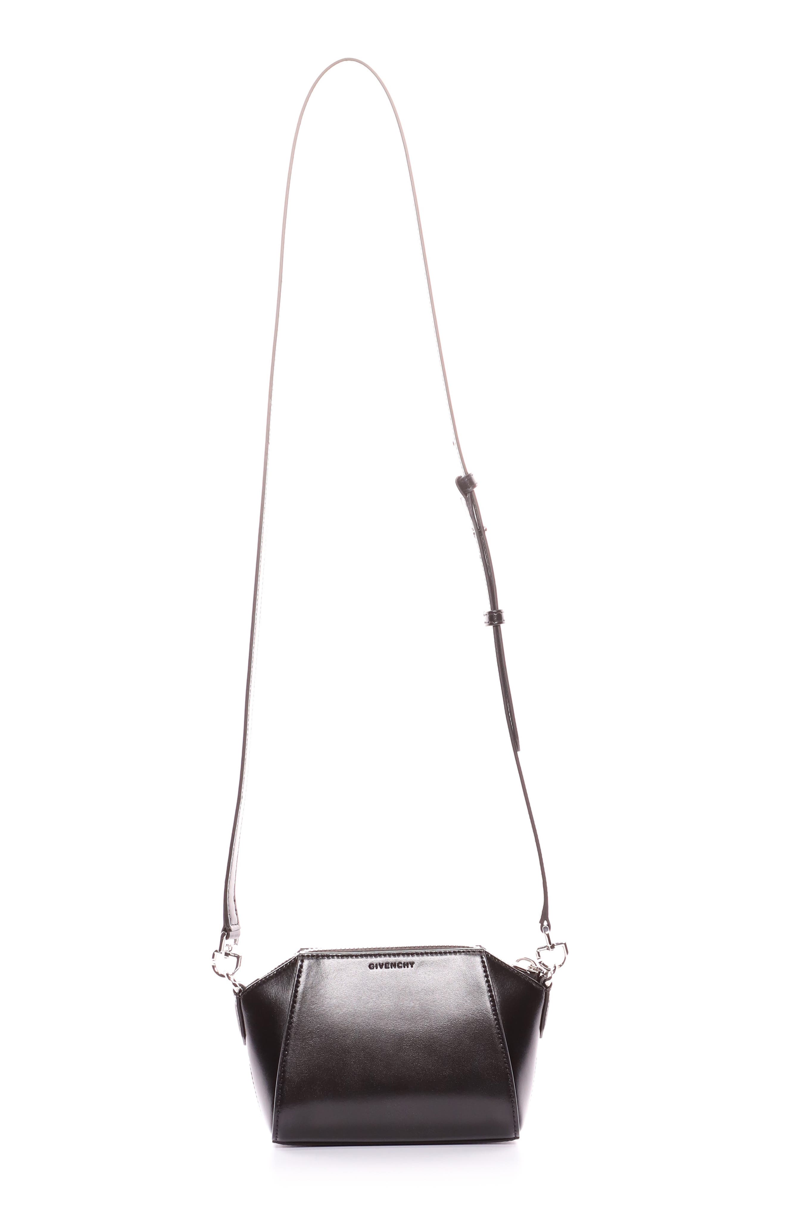 Givenchy Nano Antigona Leather Crossbody Bag, Alternate, color, 