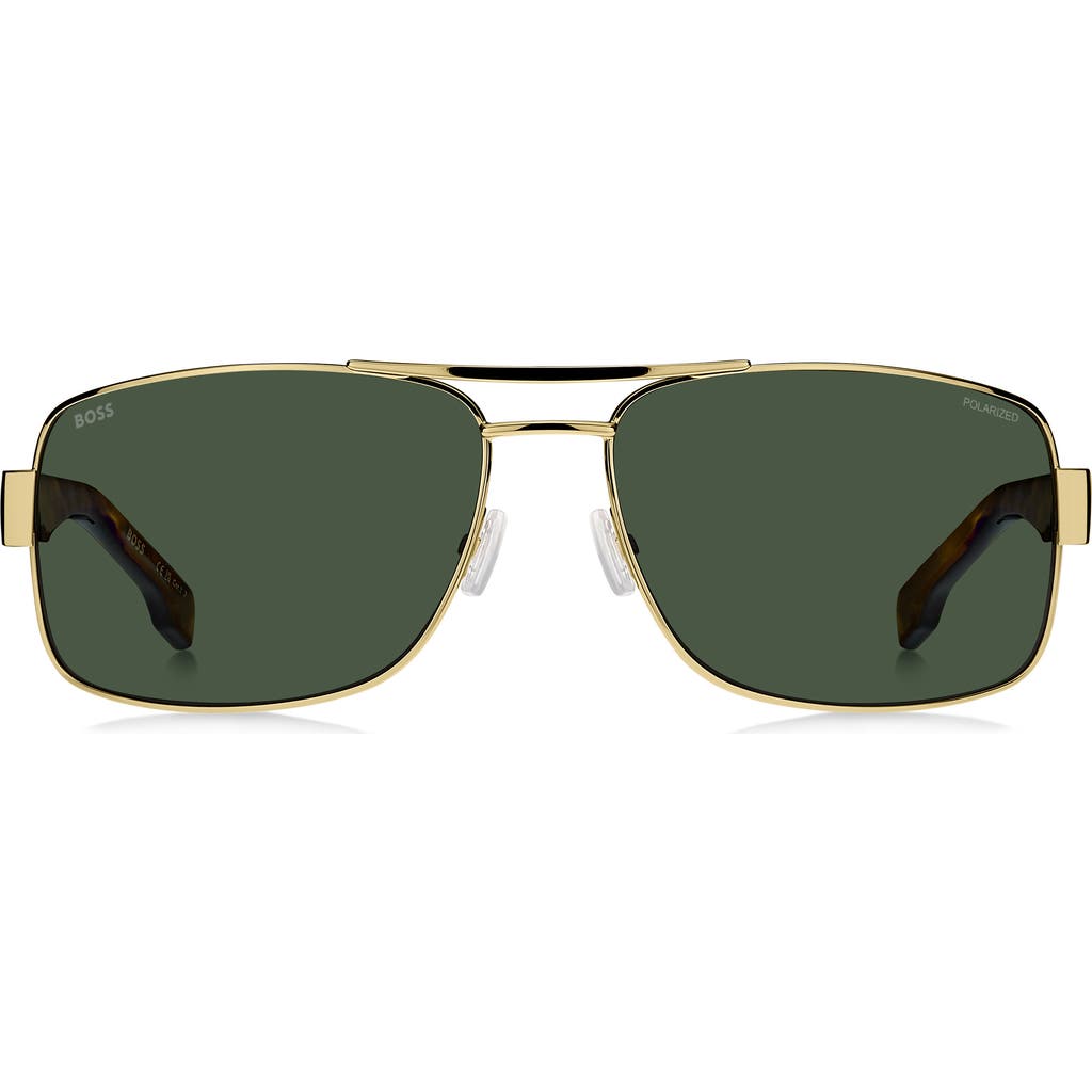 Hugo Boss Boss 62mm Oversize Polarized Navigator Sunglasses