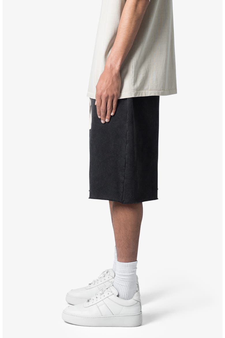 Ultra Baggy Sweat Shorts, Alternate, color, WASHED BLACK