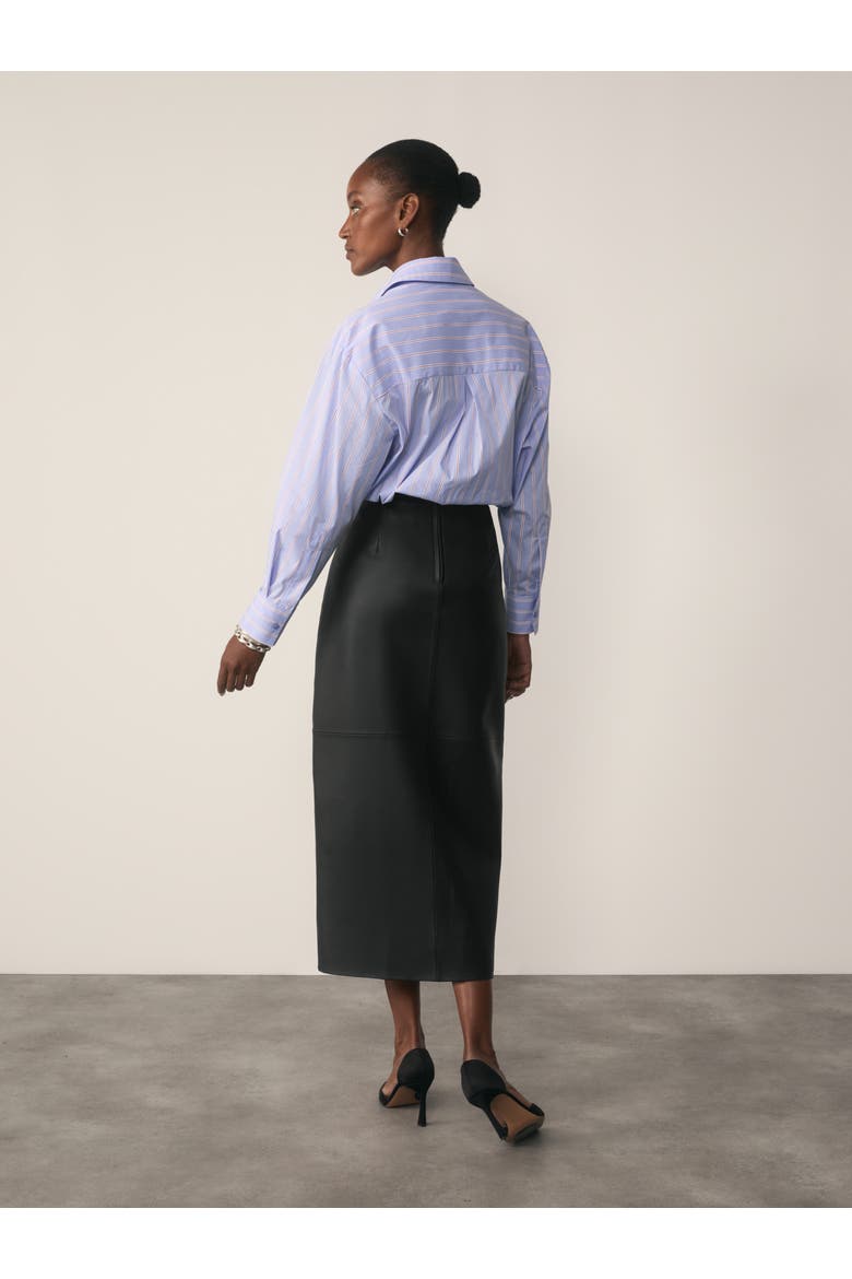 Claudia Long Sleeve Relaxed Fit Shirt, Alternate, color, Blue