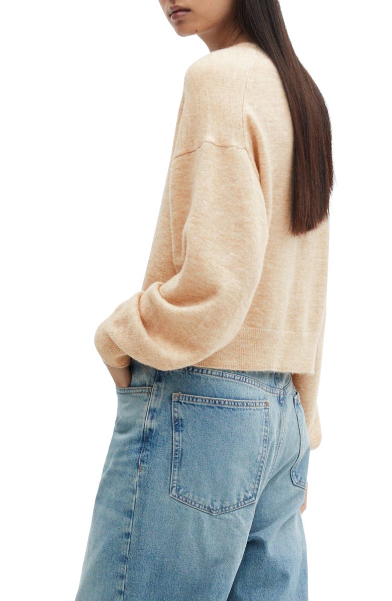 MANGO Crewneck Drop Shoulder Sweater, Alternate, color, 